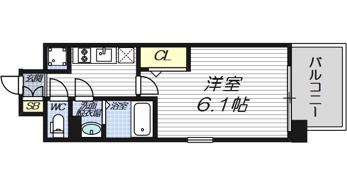 10階の間取り図