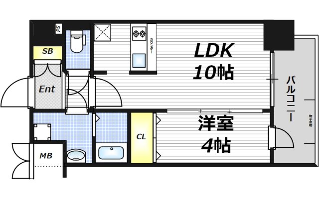 2階の間取り図