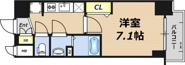 3階の間取り図