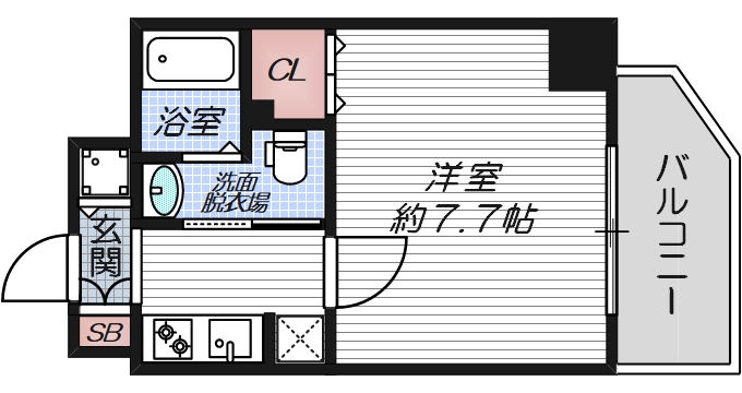 5階の間取り図