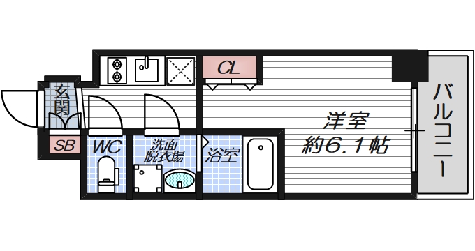 2階の間取り図