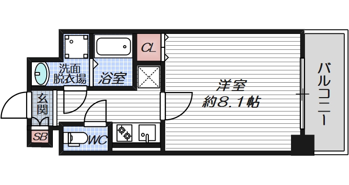 3階の間取り図