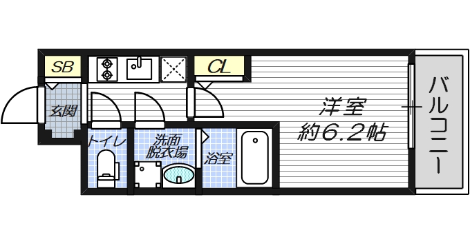 3階の間取り図