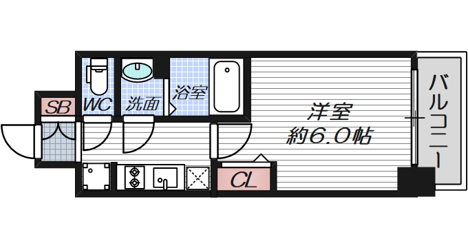 5階の間取り図