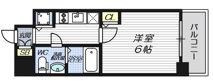 3階の間取り図