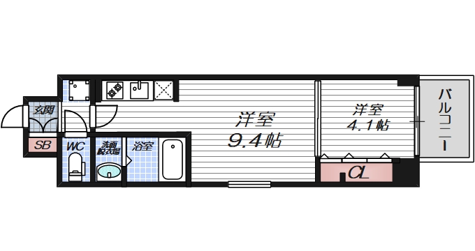 14階の間取り図