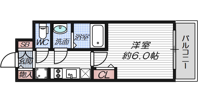 9階の間取り図