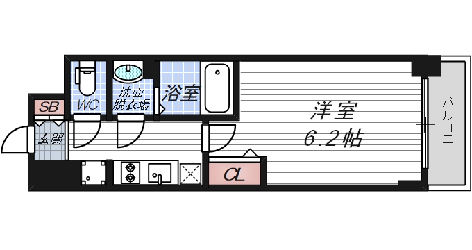 7階の間取り図