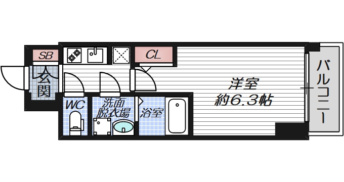 14階の間取り図