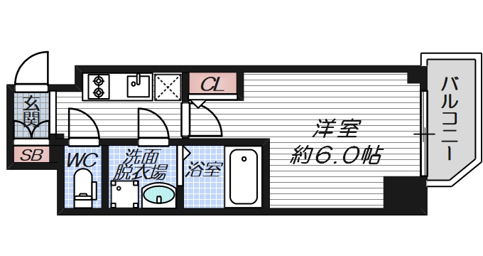 13階の間取り図