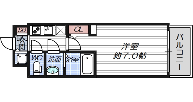 13階の間取り図