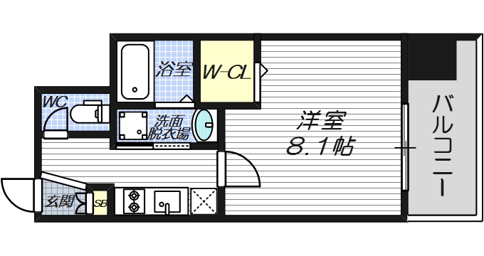 3階の間取り図