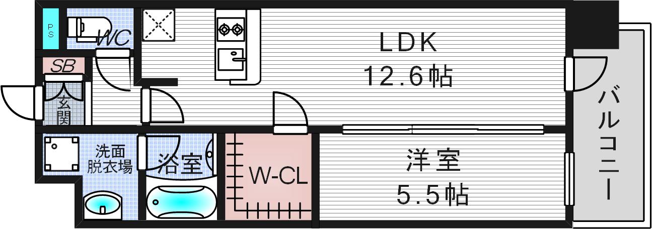 3階の間取り図