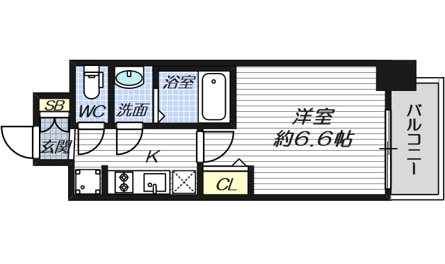 5階の間取り図