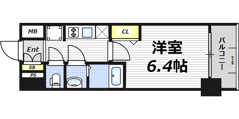 7階の間取り図