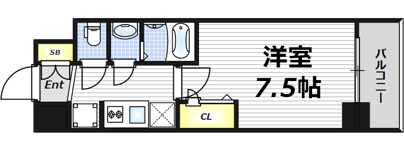 3階の間取り図