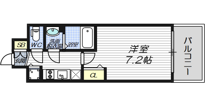 7階の間取り図