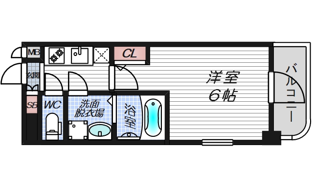 13階の間取り図