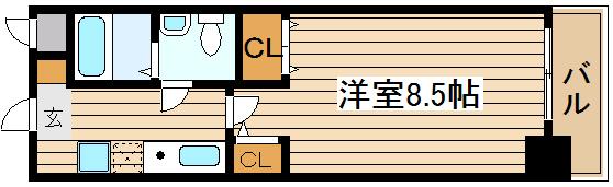 4階の間取り図