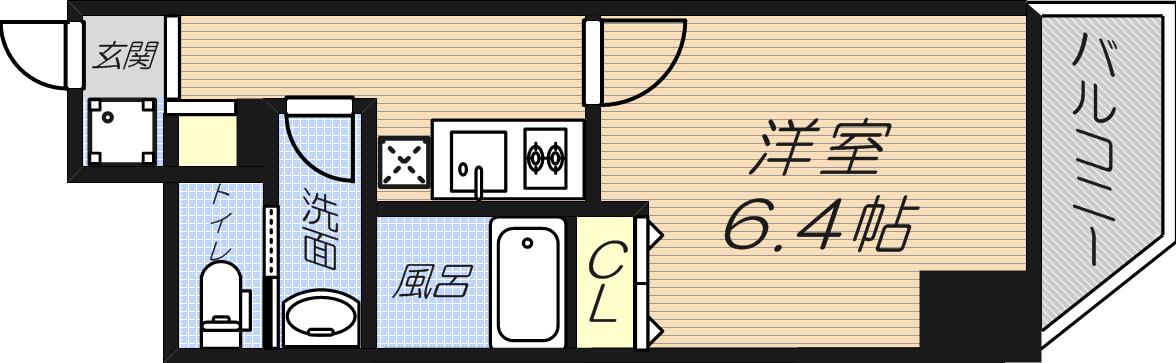7階の間取り図