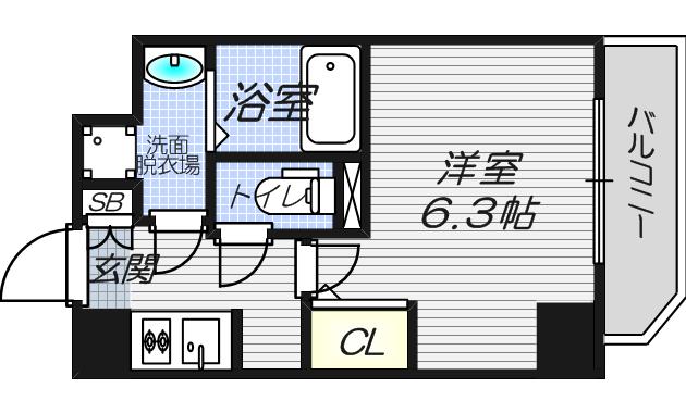 3階の間取り図