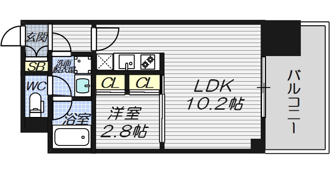 10階の間取り図