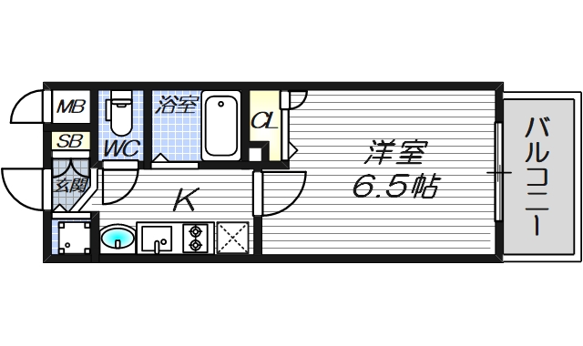5階の間取り図
