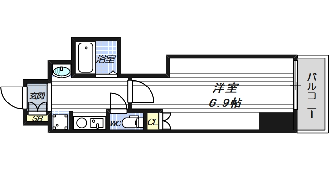13階の間取り図