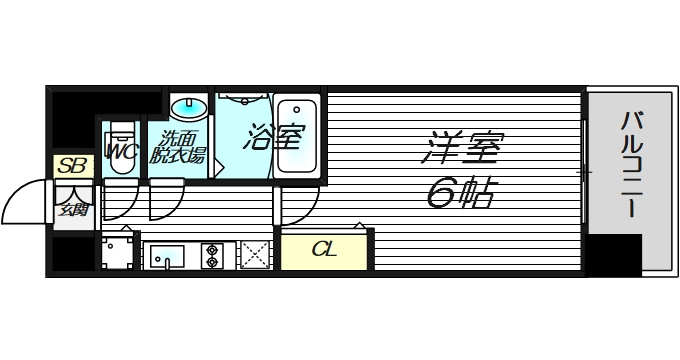 10階の間取り図