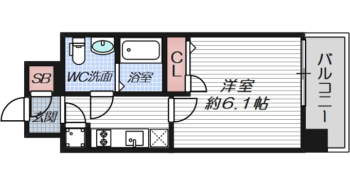 2階の間取り図