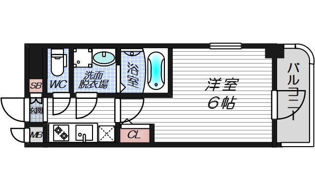 3階の間取り図