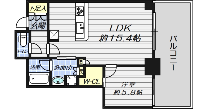 24階の間取り図