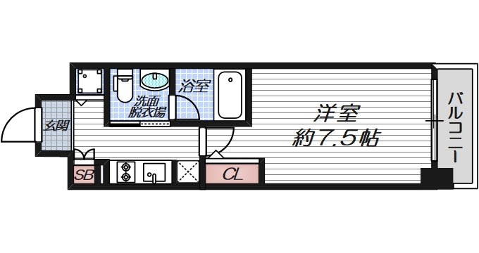 11階の間取り図