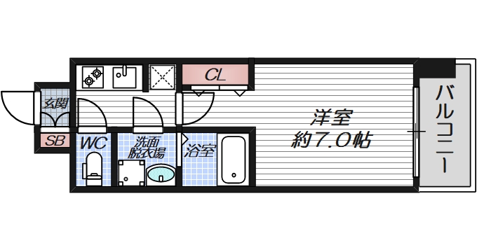 11階の間取り図