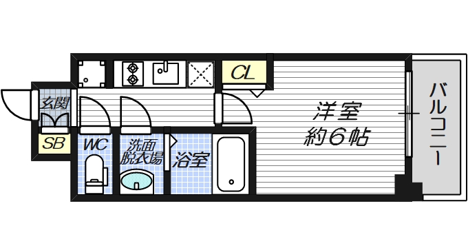 5階の間取り図