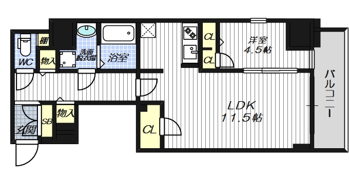 14階の間取り図