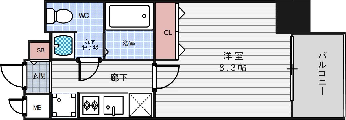 図面は反転となりますので、図面はイメージとなります。
