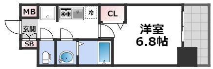 7階の間取り図