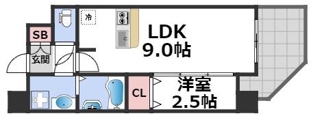 7階の間取り図