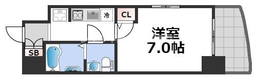 6階の間取り図