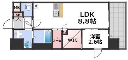 7階の間取り図