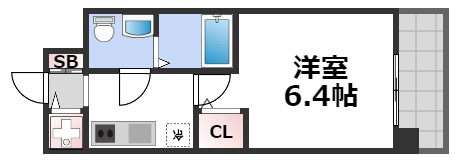 4階の間取り図