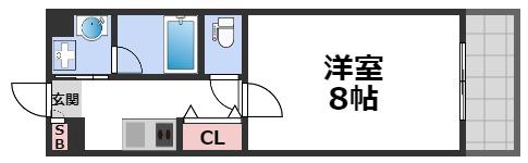 3階の間取り図