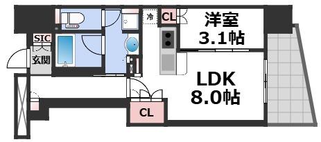 14階の間取り図
