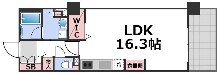 5階の間取り図