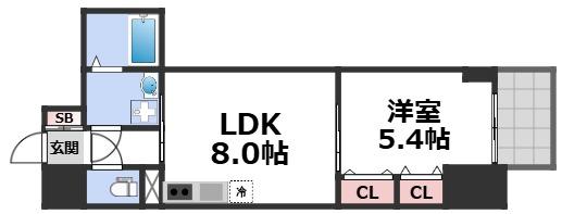 12階の間取り図