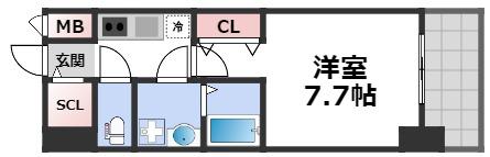 9階の間取り図