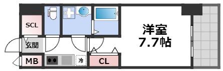 9階の間取り図