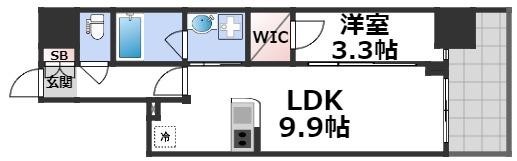 7階の間取り図