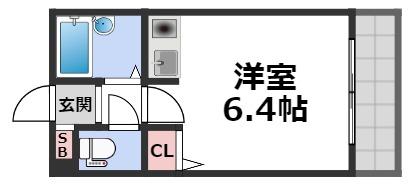 2階の間取り図